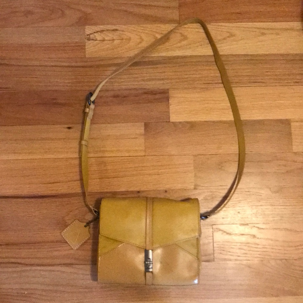 Kelsi Dagger yellow crossbody bag